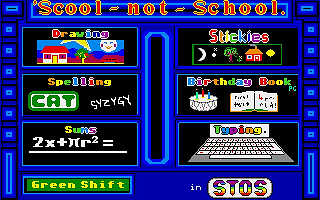 Scool-not-School atari screenshot